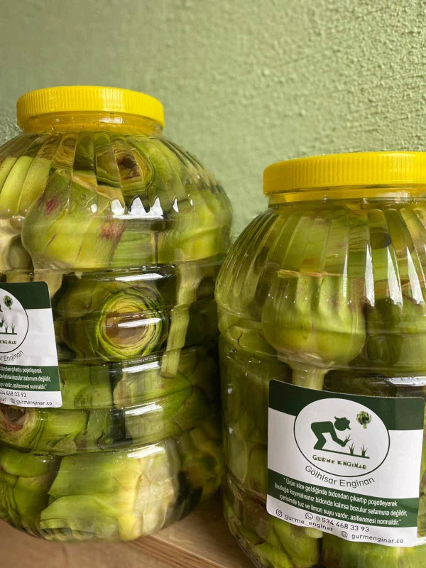 Günlük Soyulmuş Enginar Çeşitleri - 30Bebek + 15Dolmalık