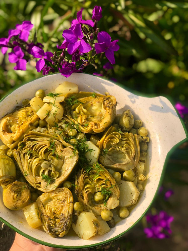 Günlük Soyulmuş Taze Kalp Enginar - Yarma Enginar Kalbi - 10 Adet