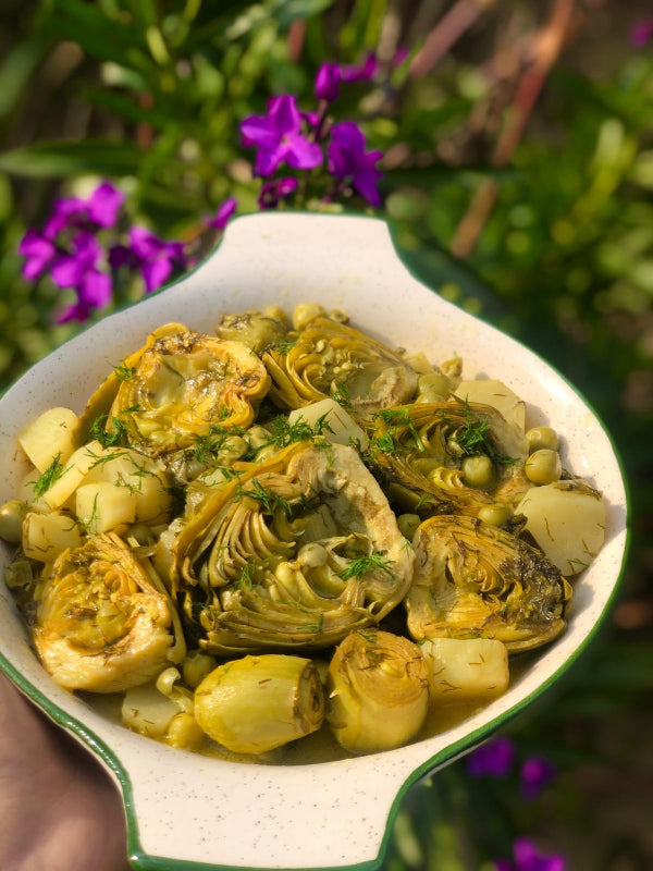 Günlük Soyulmuş Taze Kalp Enginar - Yarma Enginar Kalbi - 20 Adet