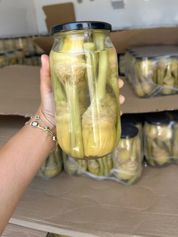 Saplı Bebek Enginar Konservesi (enginar kalbi)