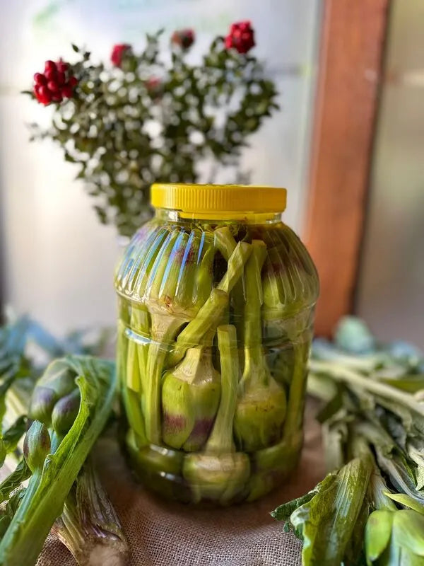 Günlük Soyulmuş Taze Bebek Enginar- Tam Enginar Kalbi - 20 Adet