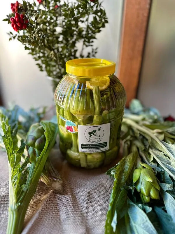 Günlük Soyulmuş Taze Bebek Enginar- Tam Enginar Kalbi - 20 Adet