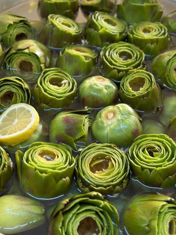 Günlük Soyulmuş Enginar Çeşitleri - 30Bebek + 15Dolmalık