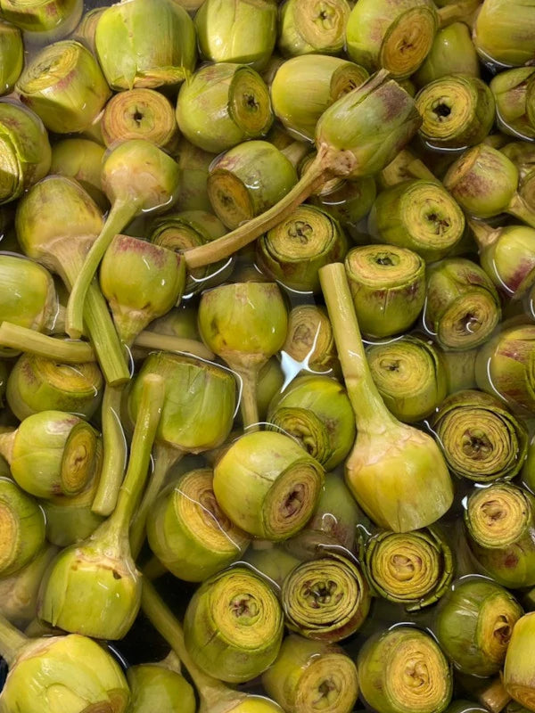 Günlük Soyulmuş Taze Bebek Enginar- Tam Enginar Kalbi - 20 Adet