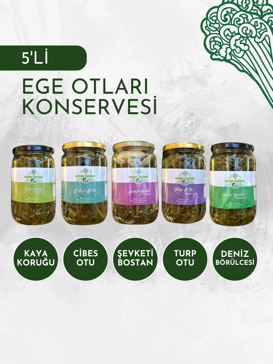 Ege Otları Konservesi 5&