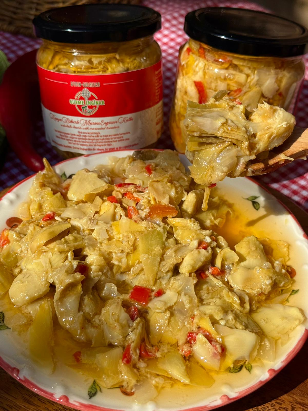 Kapya Biberli Marine Enginar Kalbi