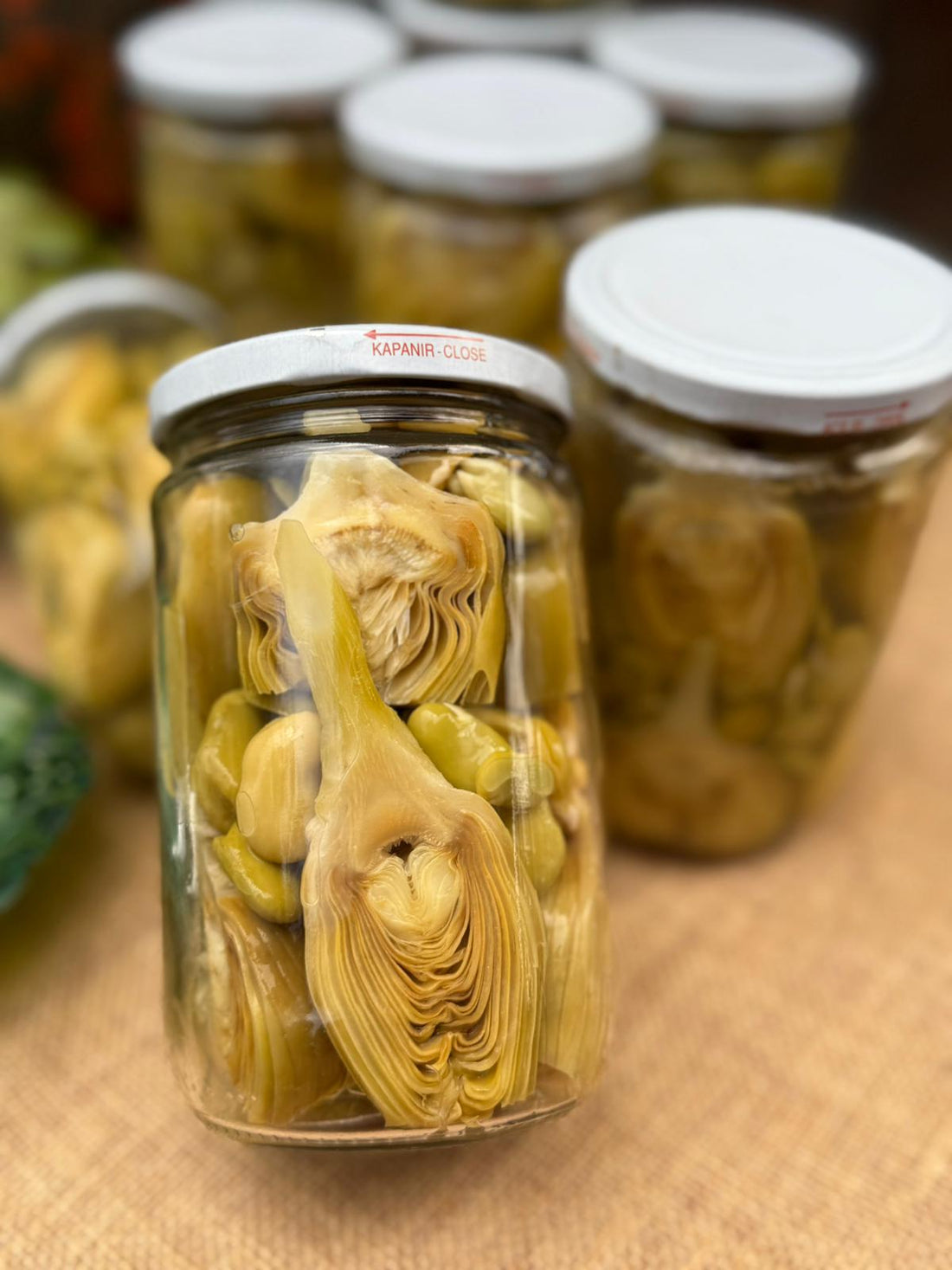 İç Baklalı Bebek Enginar Konservesi