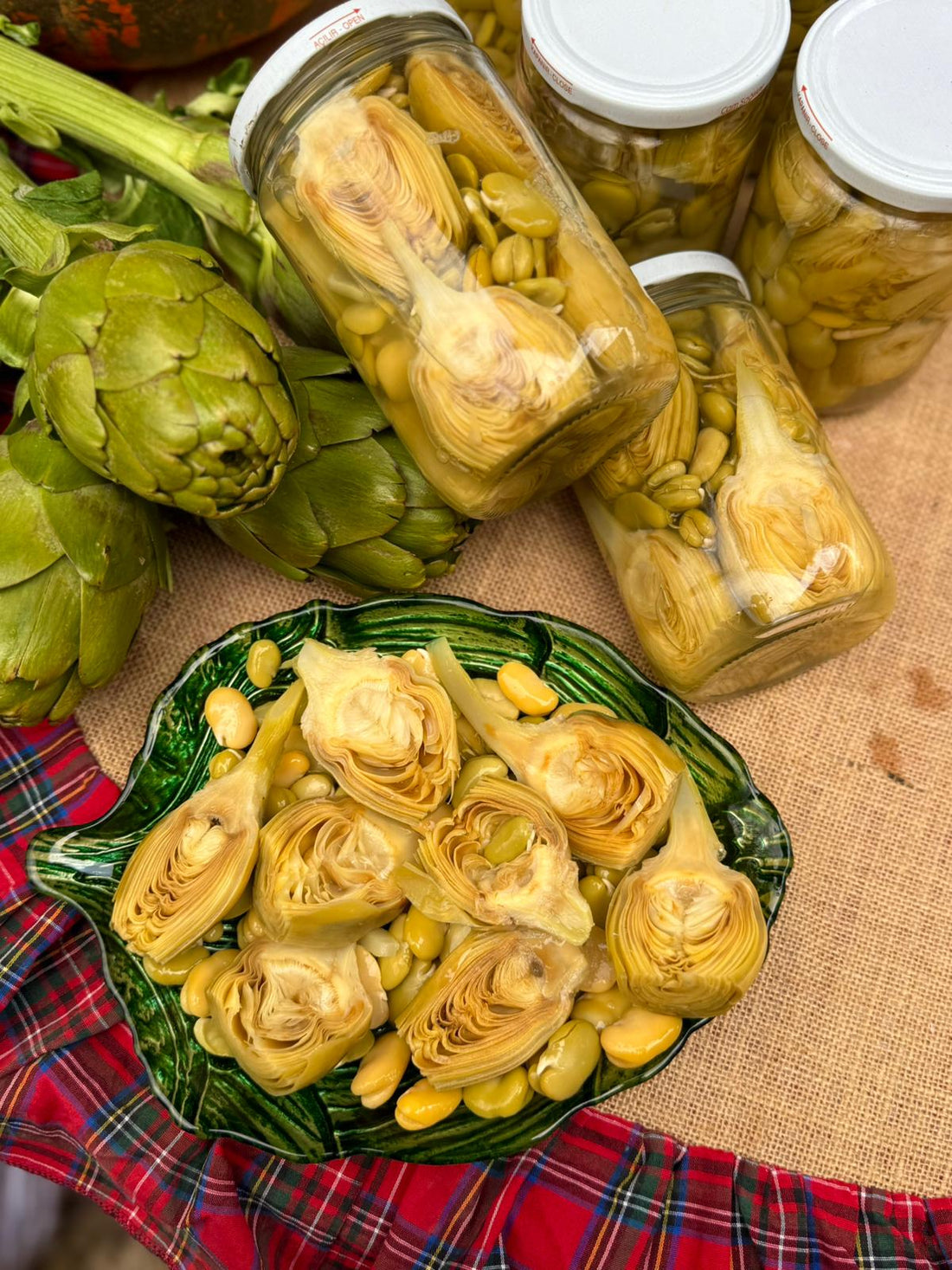 İç Baklalı Bebek Enginar Konservesi