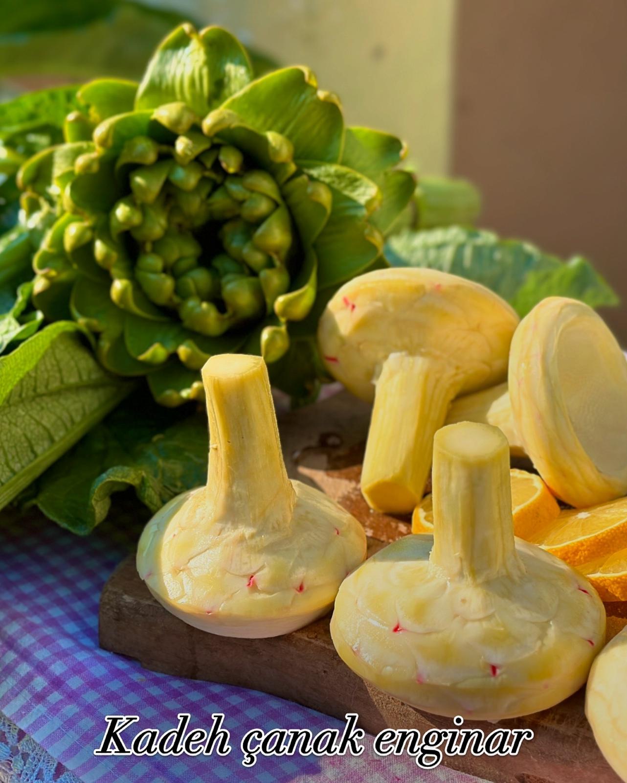 Günlük Soyulmuş Kadeh Çanak Enginar - Mini Boy