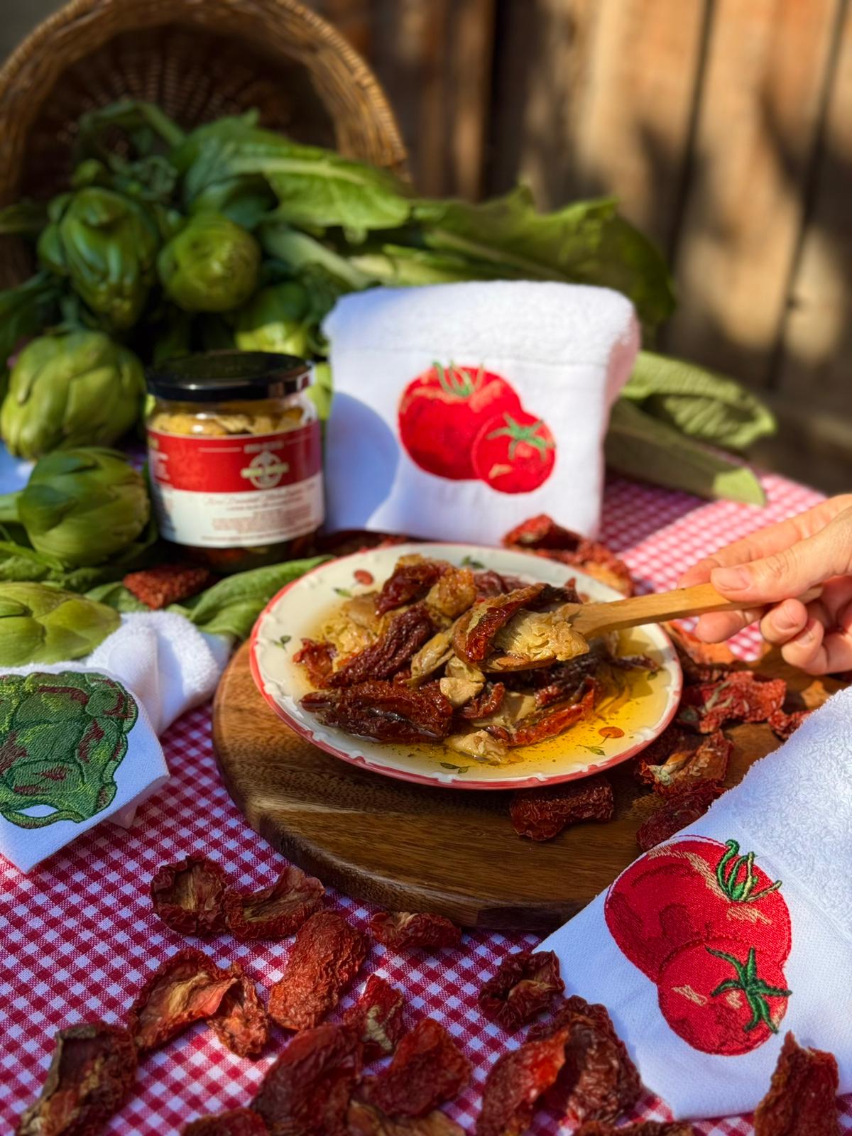 Kuru Domatesli Marine Enginar Kalbi