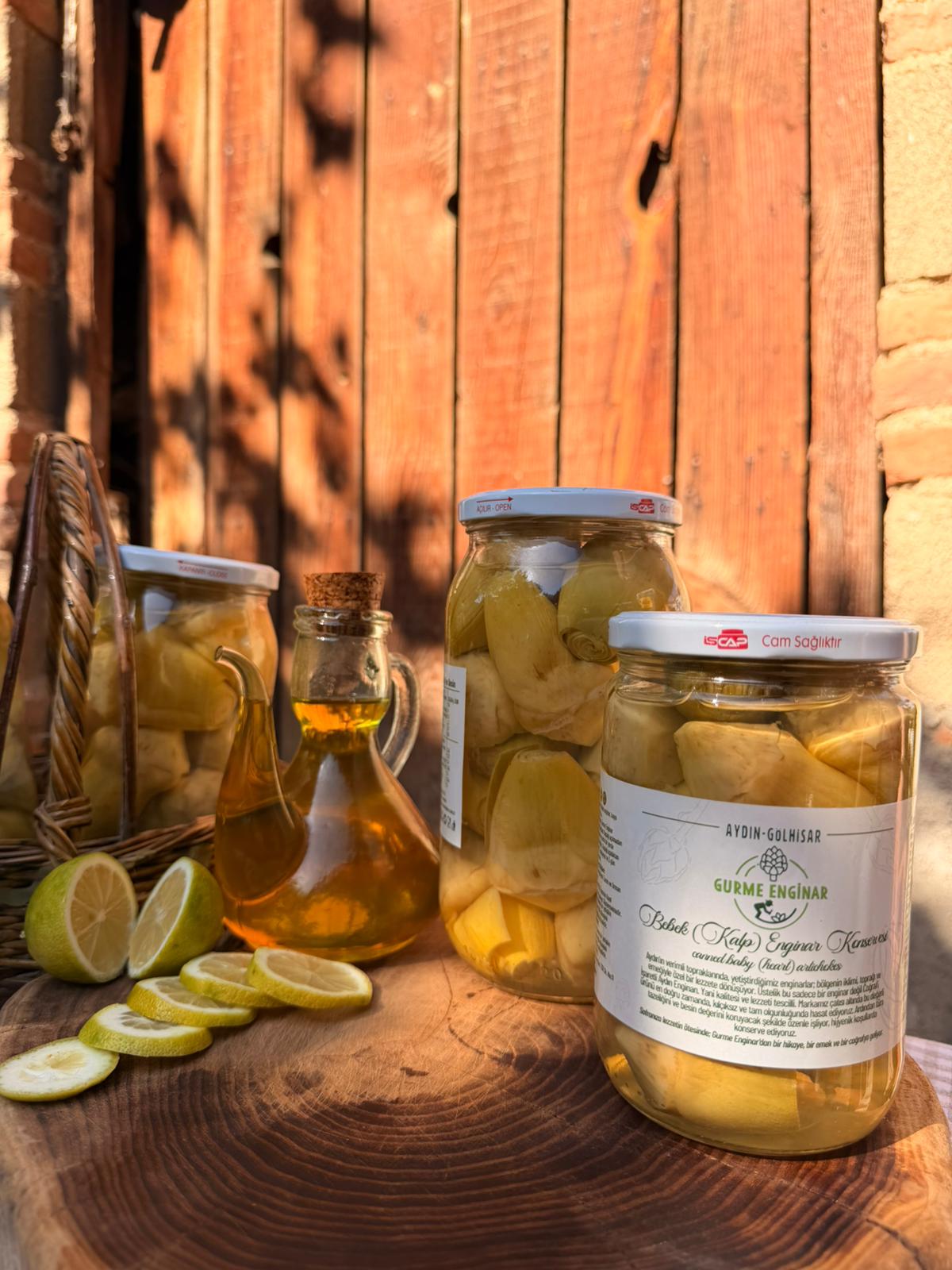 Bebek Enginar Konservesi ( enginar kalbi)