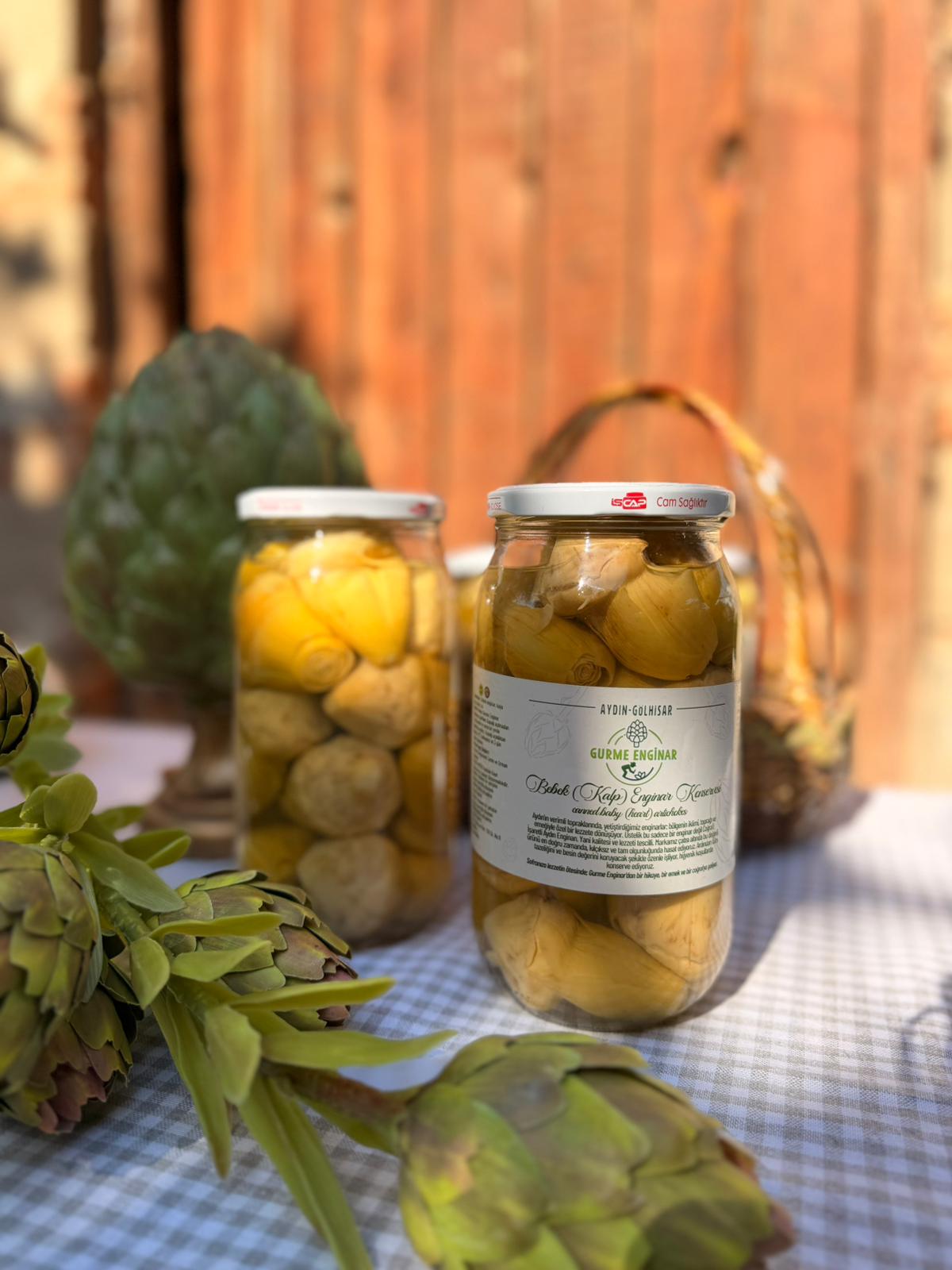 Bebek Enginar Konservesi ( enginar kalbi)