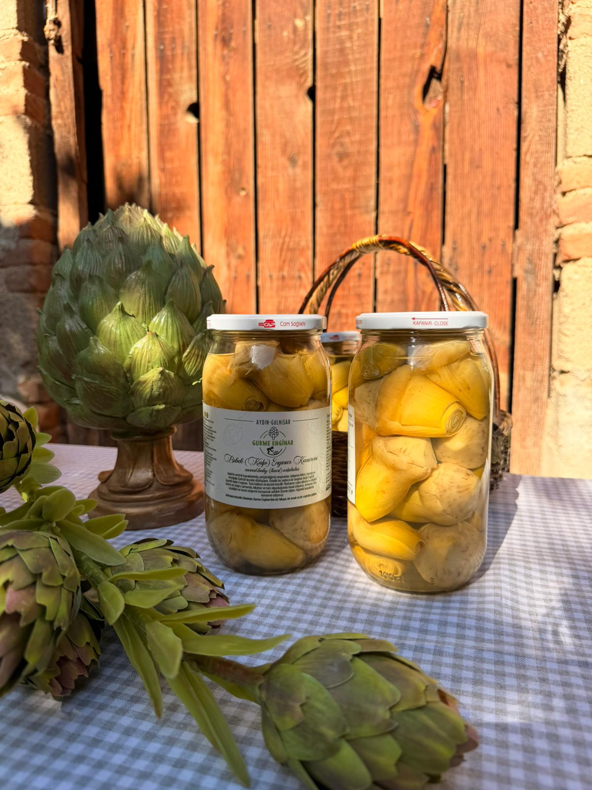 Bebek Enginar Konservesi ( enginar kalbi)