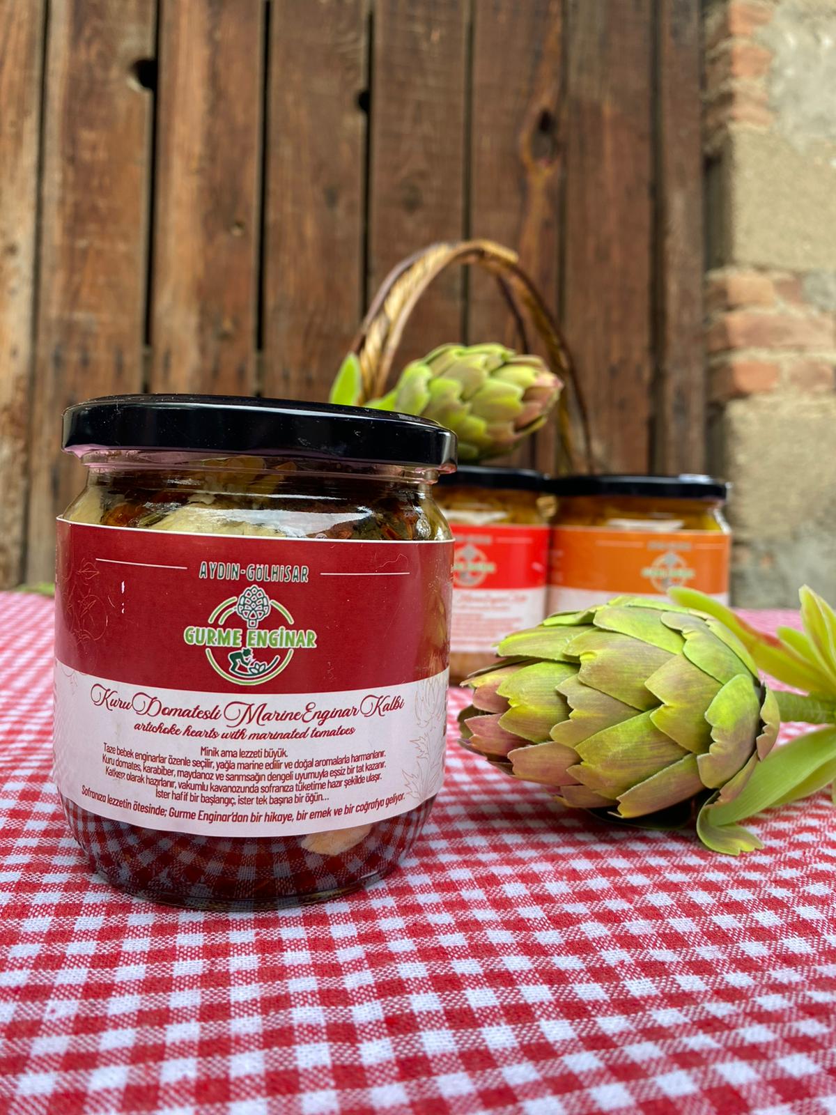 Kuru Domatesli Marine Enginar Kalbi