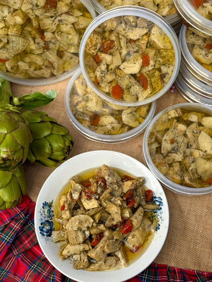 Aç – Bitir Kuru Domatesli Bebek Enginar Salatası