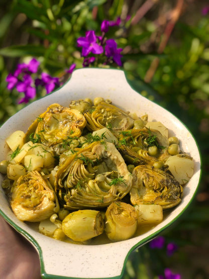 Günlük Soyulmuş Taze Kalp Enginar - Yarma Enginar Kalbi - 20 Adet