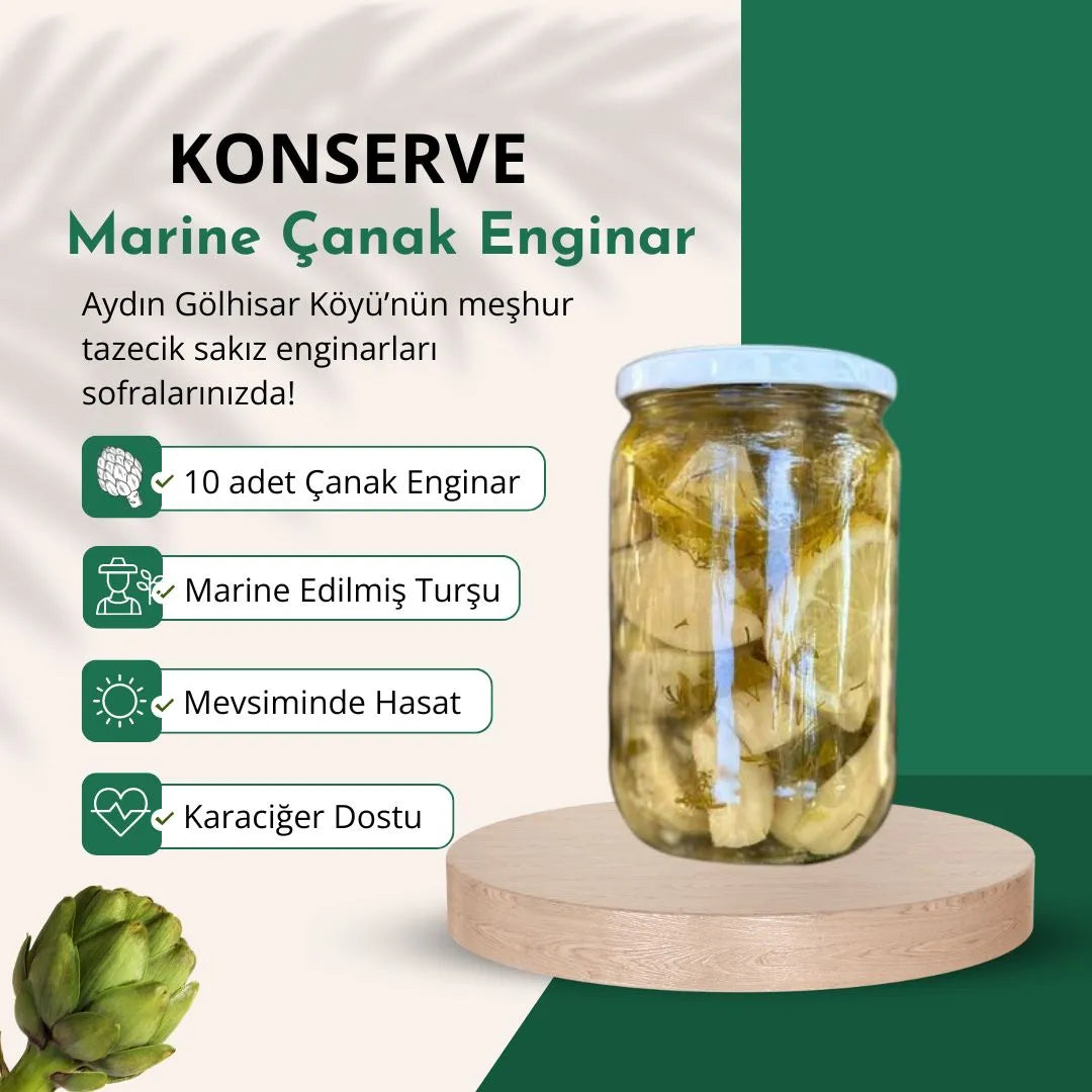 Marine Çanak Enginar Turşusu