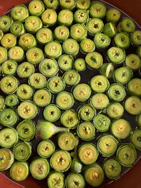 Günlük Soyulmuş Taze Bebek Enginar- Tam Enginar Kalbi - 10 Adet